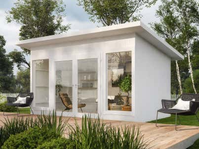 Abri de jardin habitable 15m2 - Studio de jardin Premium